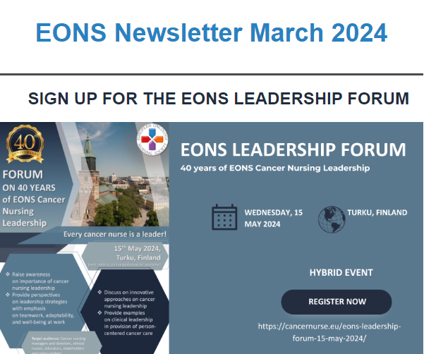 EONS Newsletter – March 2024